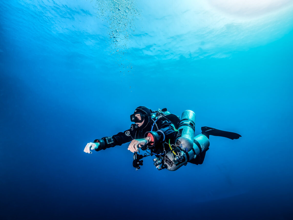 TEC 45 PADI | Divemen nardymo kursai