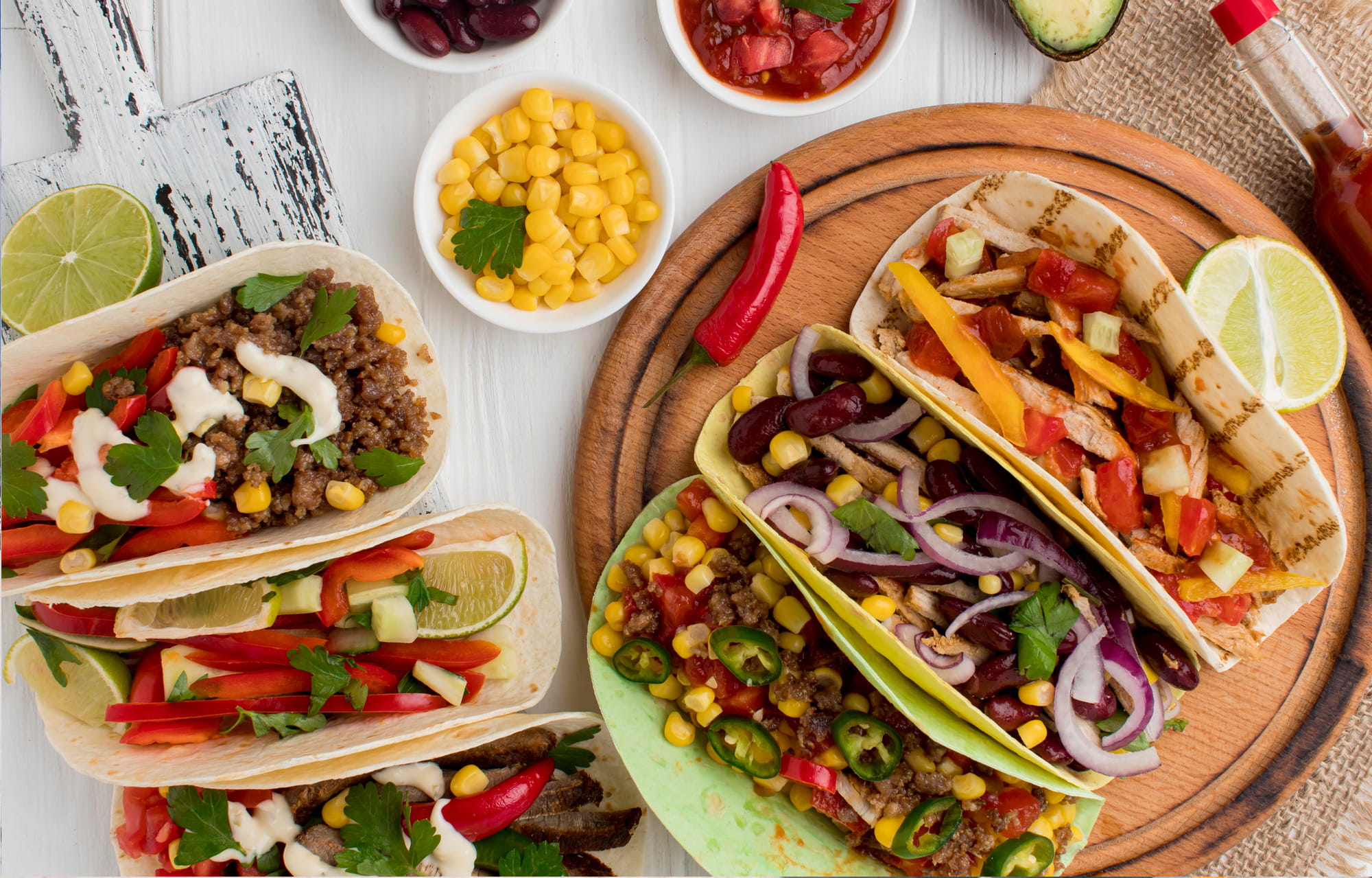 tacos, maistas meksikoje
